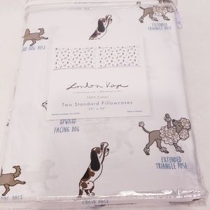 London Kaye Bedding - New "London Kaye" Doggie Yoga Pillowcase Set London Kaye Bedding - New "London Kaye" Doggie Yoga Pillowcase Set
